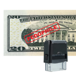 Pedophile Stamp